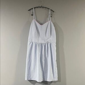 R&K Red and Blue Striped Dress Size 18